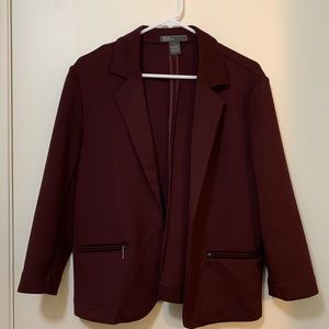 Burgundy / Wine Blazer